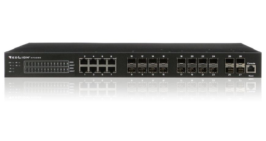 Red Lion ส่ง Layer 3 Gigabit Ethernet Switch เสริมแกร่งระบบเน็ตเวิร์คภาคอุตสาหกรรม